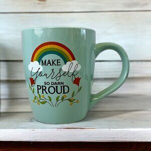 Rainbow Light Green Large 18 Oz. Coffee Mug